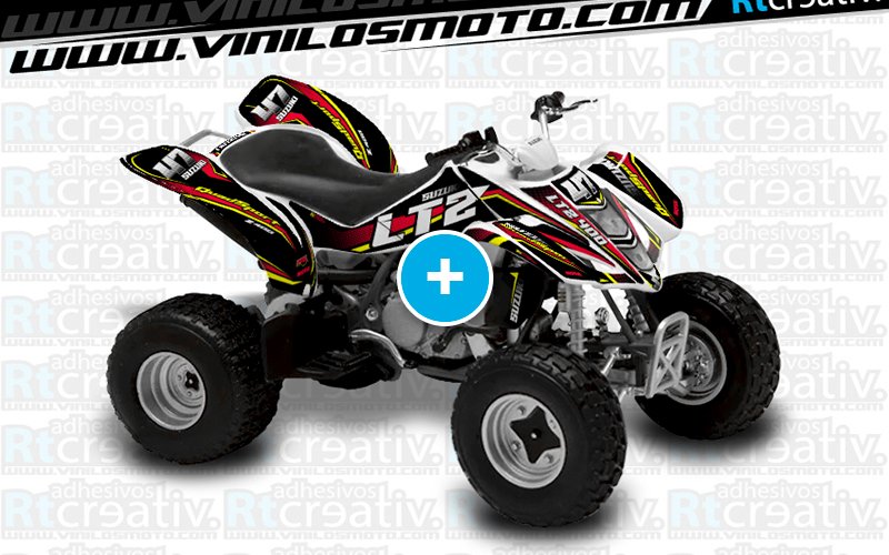 ADHESIVOS Y PEGATINAS DE VINILO PARA SUZUKI LTZ 400 Rt003