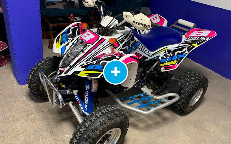 ADHESIVOS Y PEGATINAS DE VINILO PARA SUZUKI LTZ 400 Rt005