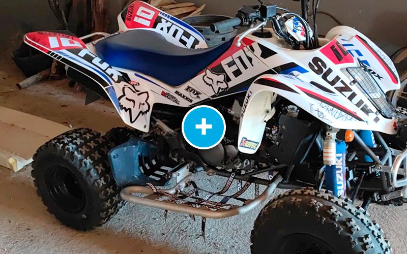 ADHESIVOS Y PEGATINAS DE VINILO PARA SUZUKI LTZ 400 Rt006