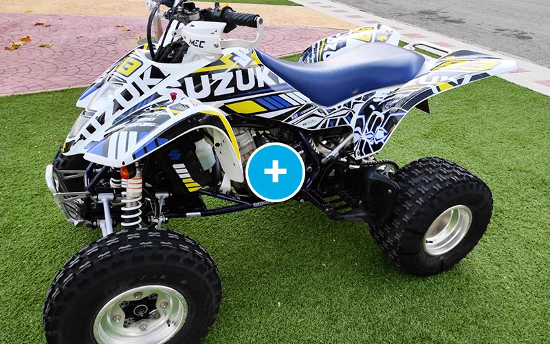 ADHESIVOS Y PEGATINAS DE VINILO PARA SUZUKI LTZ 400 Rt007