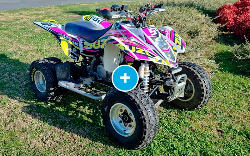 ADHESIVOS Y PEGATINAS DE VINILO PARA SUZUKI LTZ 400 Rt010