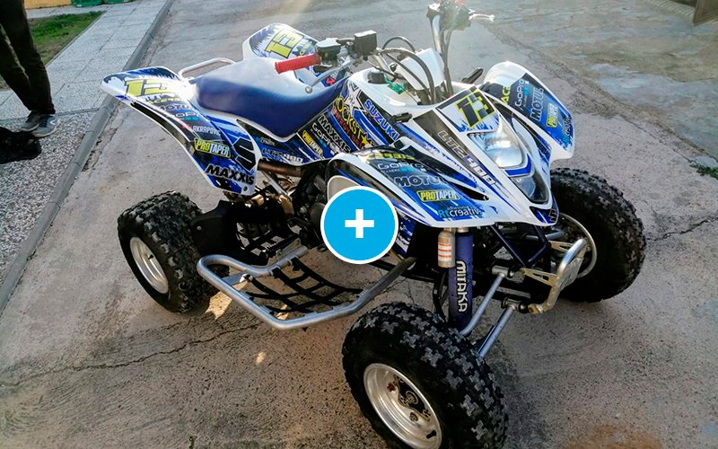 ADHESIVOS Y PEGATINAS DE VINILO PARA SUZUKI LTZ 400 Rt011