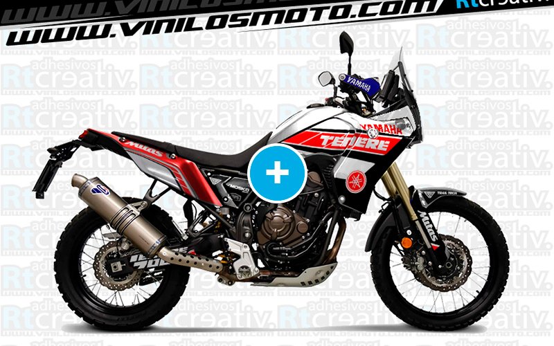 ADHESIVOS Y PEGATINAS DE VINILO YAMAHA TENERE Rt005