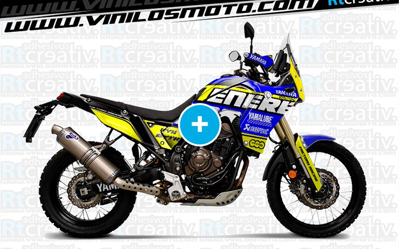 ADHESIVOS Y PEGATINAS DE VINILO YAMAHA TENERE Rt009
