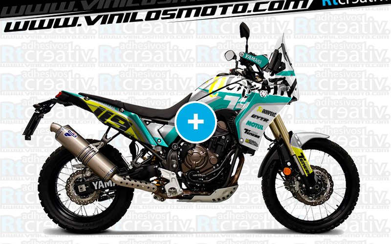 ADHESIVOS Y PEGATINAS DE VINILO YAMAHA TENERE Rt013