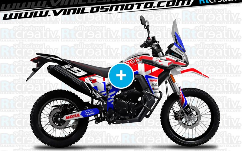 ADHESIVOS Y PEGATINAS DE VINILO VOGE 300 RALLY Rt004