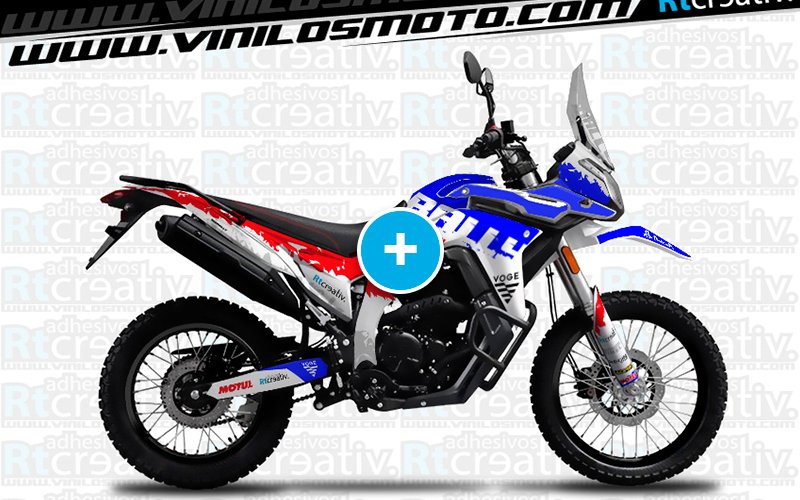 ADHESIVOS Y PEGATINAS DE VINILO VOGE 300 RALLY Rt005