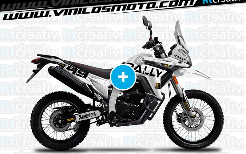 ADHESIVOS Y PEGATINAS DE VINILO VOGE 300 RALLY Rt007