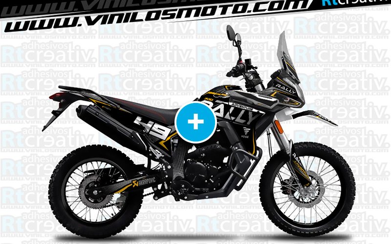 ADHESIVOS Y PEGATINAS DE VINILO VOGE 300 RALLY Rt008