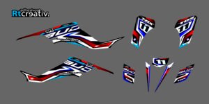 ADHESIVOS Y PEGATINAS DE VINILO PARA SUZUKI LTZ 400 Rt002-02