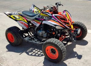 ADHESIVOS Y PEGATINAS DE VINILO PARA YAMAHA RAPTOR 700 Rt001-01