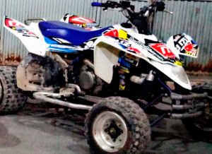 ADHESIVOS Y PEGATINAS DE VINILO PARA SUZUKI LTR 450 Rt001-02