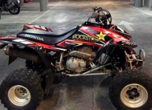 ADHESIVOS Y PEGATINAS DE VINILO PARA HONDA TRX 400 Rt002-01