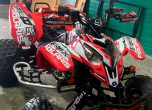 ADHESIVOS Y PEGATINAS DE VINILO PARA POLARIS PREDATOR 500 Rt003-01