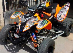 ADHESIVOS Y PEGATINAS DE VINILO PARA POLARIS PREDATOR 500 Rt007-03