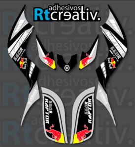 ADHESIVOS Y PEGATINAS DE VINILO PARA YAMAHA RAPTOR 660 Rt012-03