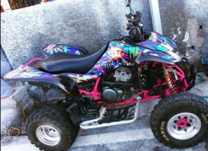 ADHESIVOS Y PEGATINAS DE VINILO PARA SUZUKI LTZ 400 Rt021-01