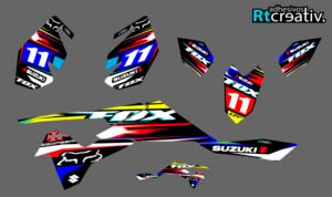 ADHESIVOS Y PEGATINAS DE VINILO PARA SUZUKI LTR 450 Rt005-01