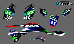 ADHESIVOS Y PEGATINAS DE VINILO PARA SUZUKI LTR 450 Rt005-03