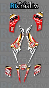 ADHESIVOS Y PEGATINAS DE VINILO PARA SUZUKI LTZ 400 Rt015-02