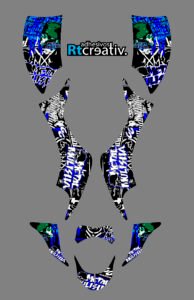 ADHESIVOS Y PEGATINAS DE VINILO PARA GAS GAS WILD Rt002-02