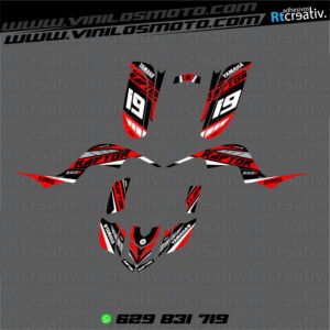 ADHESIVOS Y PEGATINAS DE VINILO PARA YAMAHA RAPTOR 660 Rt001-01