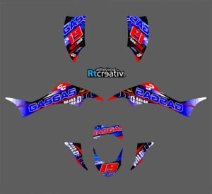 ADHESIVOS Y PEGATINAS DE VINILO PARA GAS GAS WILD Rt001-01