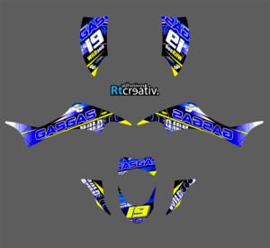 ADHESIVOS Y PEGATINAS DE VINILO PARA GAS GAS WILD Rt001-03