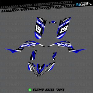 ADHESIVOS Y PEGATINAS DE VINILO PARA YAMAHA RAPTOR 660 Rt001-04