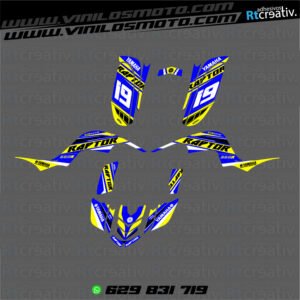 ADHESIVOS Y PEGATINAS DE VINILO PARA YAMAHA RAPTOR 660 Rt001-08