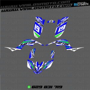ADHESIVOS Y PEGATINAS DE VINILO PARA YAMAHA RAPTOR 660 Rt001-13