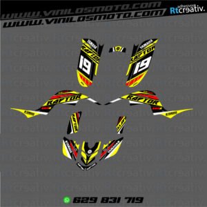 ADHESIVOS Y PEGATINAS DE VINILO PARA YAMAHA RAPTOR 660 Rt001-15