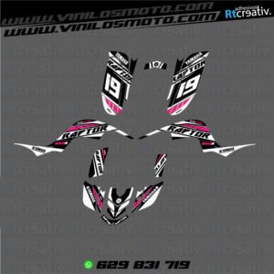 ADHESIVOS Y PEGATINAS DE VINILO PARA YAMAHA RAPTOR 660 Rt001-21