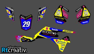 ADHESIVOS Y PEGATINAS DE VINILO PARA SUZUKI LTR 450 Rt002-01