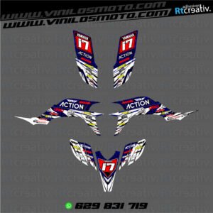 ADHESIVOS Y PEGATINAS DE VINILO PARA YAMAHA YFZ 450 Rt002-02