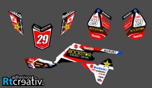 ADHESIVOS Y PEGATINAS DE VINILO PARA SUZUKI LTR 450 Rt002-02