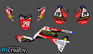 ADHESIVOS Y PEGATINAS DE VINILO PARA SUZUKI LTR 450 Rt002-03