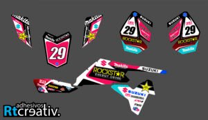 ADHESIVOS Y PEGATINAS DE VINILO PARA SUZUKI LTR 450 Rt002-04