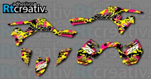 ADHESIVOS Y PEGATINAS DE VINILO PARA SUZUKI LTR 450 Rt004-03