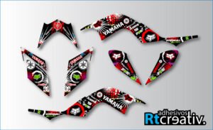 ADHESIVOS Y PEGATINAS DE VINILO PARA YAMAHA RAPTOR 700 Rt005-01