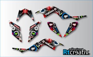 ADHESIVOS Y PEGATINAS DE VINILO PARA YAMAHA RAPTOR 700 Rt005-02