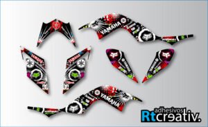 ADHESIVOS Y PEGATINAS DE VINILO PARA YAMAHA RAPTOR 700 Rt005-03