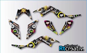 ADHESIVOS Y PEGATINAS DE VINILO PARA YAMAHA RAPTOR 700 Rt005-04