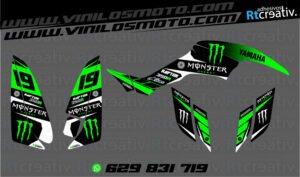 ADHESIVOS Y PEGATINAS DE VINILO PARA YAMAHA RAPTOR 350 Rt004-01