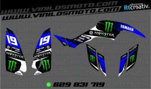 ADHESIVOS Y PEGATINAS DE VINILO PARA YAMAHA RAPTOR 350 Rt004-01