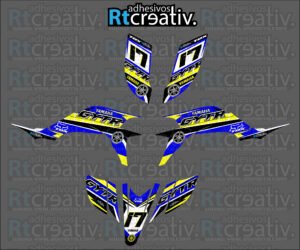 ADHESIVOS Y PEGATINAS DE VINILO PARA YAMAHA YFZ 450 Rt006-01