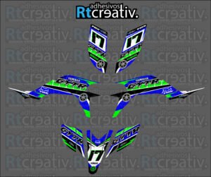 ADHESIVOS Y PEGATINAS DE VINILO PARA YAMAHA YFZ 450 Rt006-02