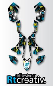 ADHESIVOS Y PEGATINAS DE VINILO PARA SUZUKI LTR 450 Rt006-03