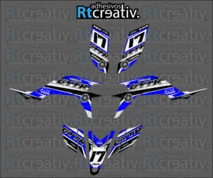 ADHESIVOS Y PEGATINAS DE VINILO PARA YAMAHA YFZ 450 Rt006-05