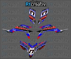 ADHESIVOS Y PEGATINAS DE VINILO PARA YAMAHA YFZ 450 Rt006-09